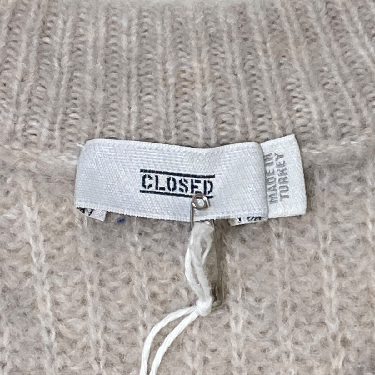 Crew Neck Sweater アルパカ混セーターC96559