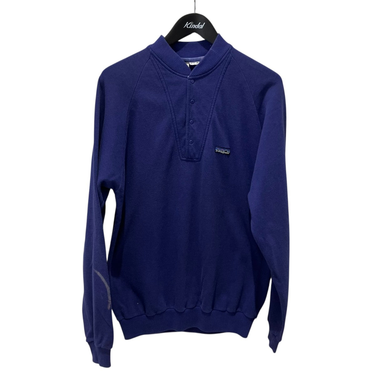 Patagonia 90s ヘンリーネックスナップボタンスウェット 古着・中古-1枚目のアイテム画像