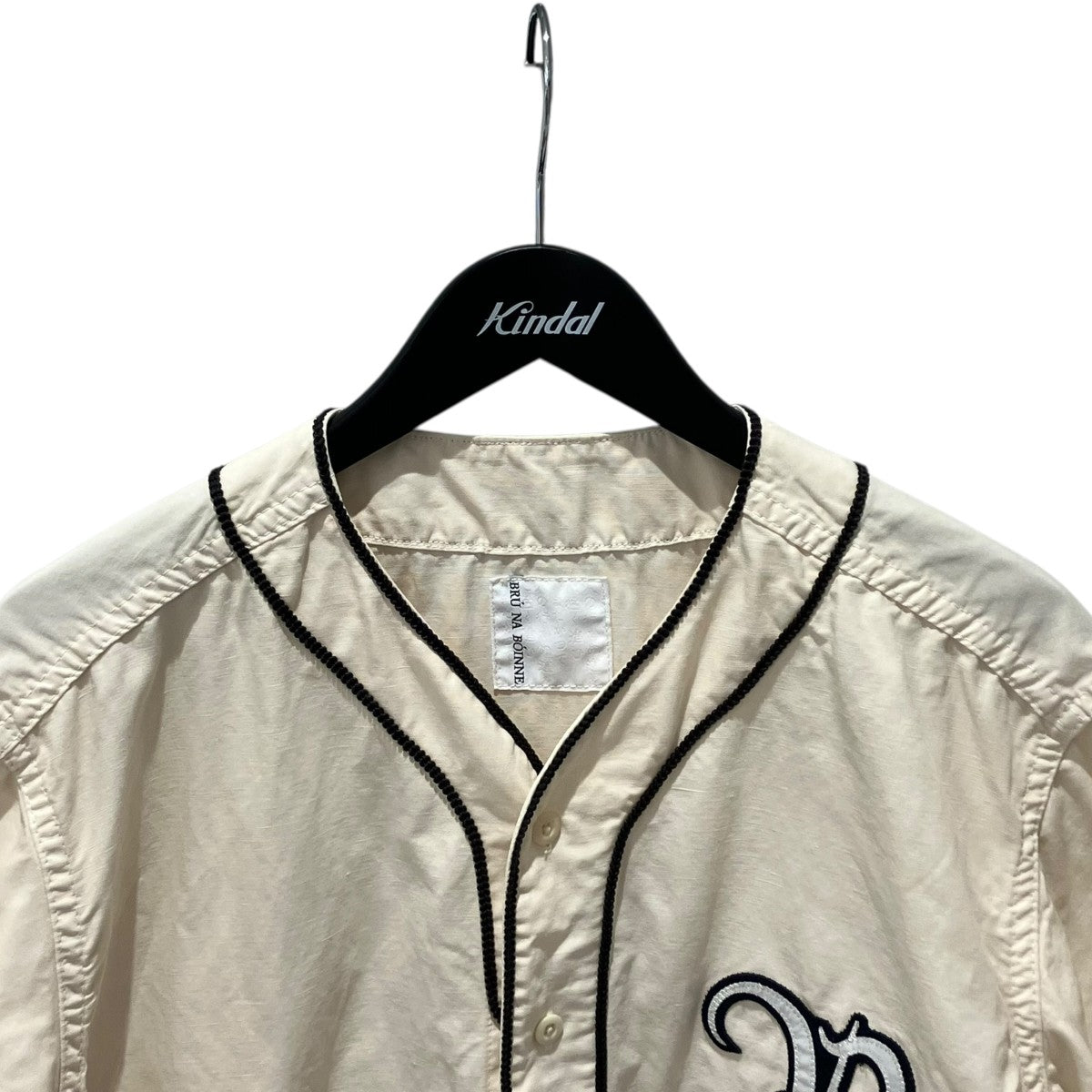 BRU NA BOINNE ベースボールシャツ4468 古着・中古-3枚目のアイテム画像