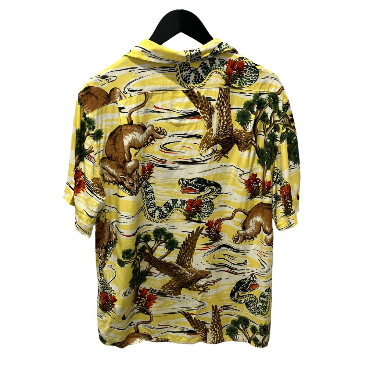 POLO RALPH LAUREN EAGLES PRINT VACATION SHIRTアロハシャツ 古着・中古-2枚目のアイテム画像