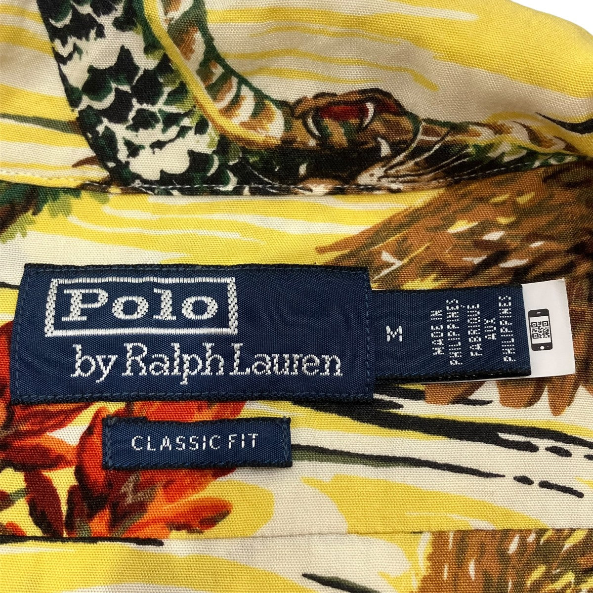 POLO RALPH LAUREN EAGLES PRINT VACATION SHIRTアロハシャツ 古着・中古-5枚目のアイテム画像