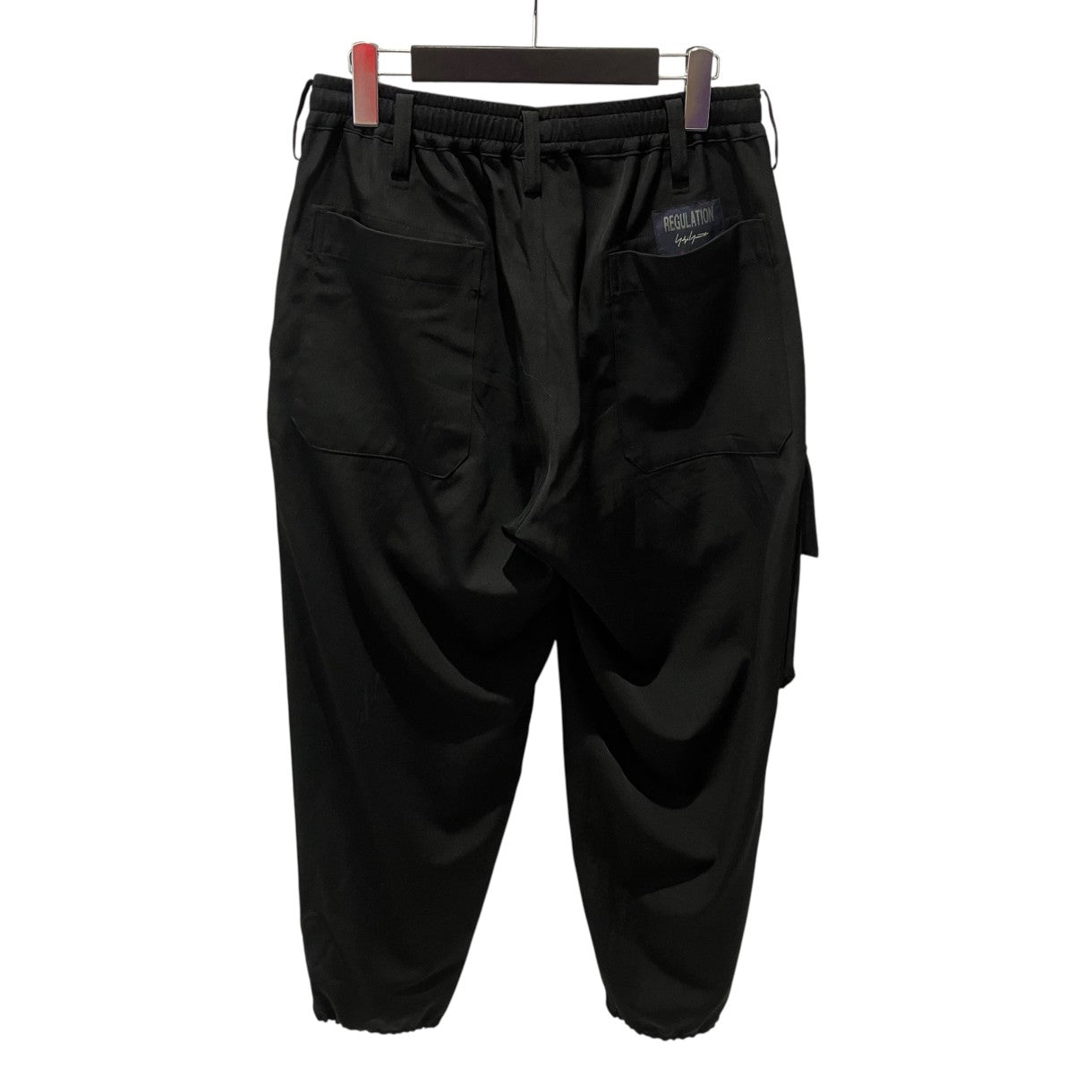 Yohji Yamamoto pour homme 25AWREGULATION GABARDINE RIB FLAP POCKET PANTSイージーパンツHL-P02-140 古着・中古-2枚目のアイテム画像