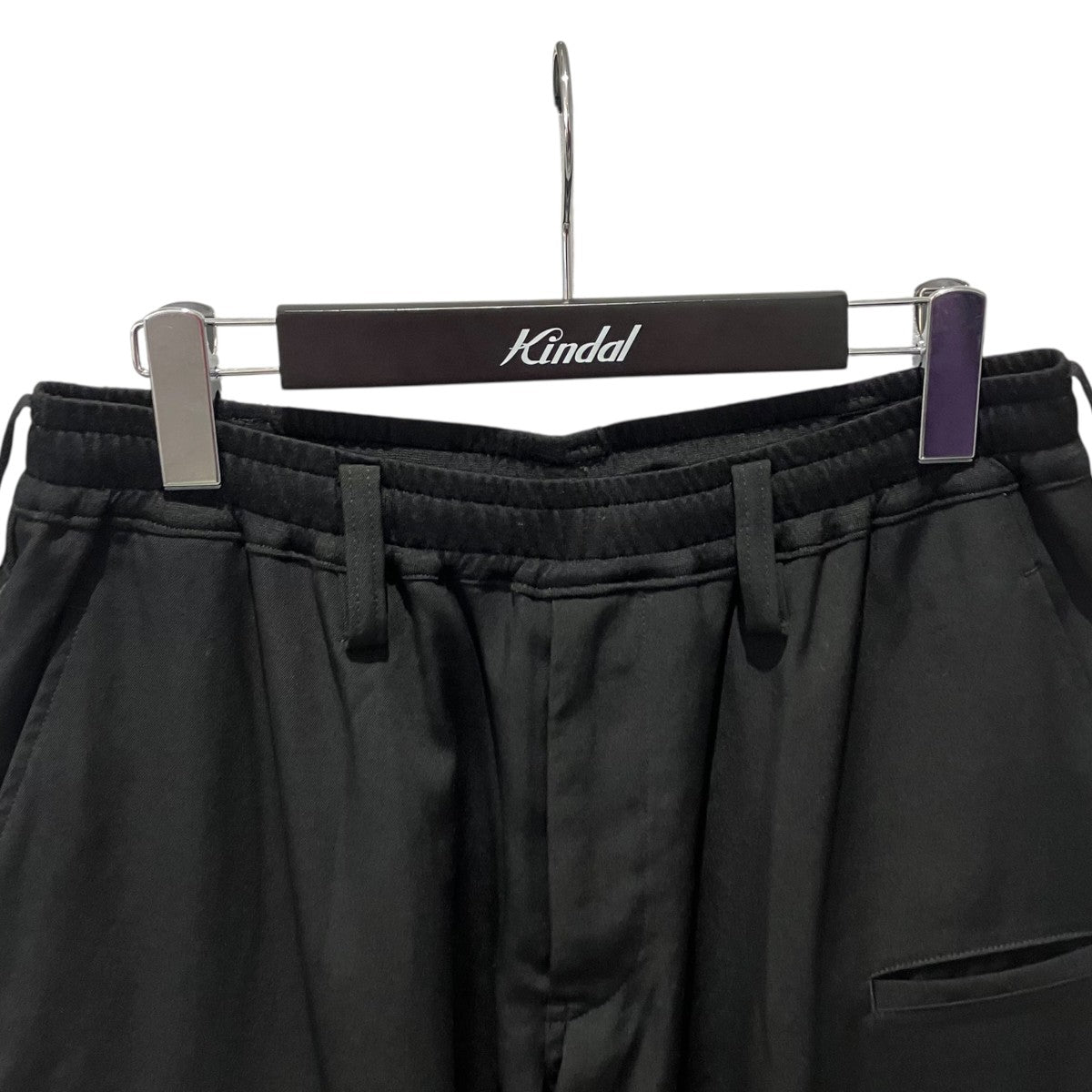 Yohji Yamamoto pour homme 25AWREGULATION GABARDINE RIB FLAP POCKET PANTSイージーパンツHL-P02-140 古着・中古-3枚目のアイテム画像