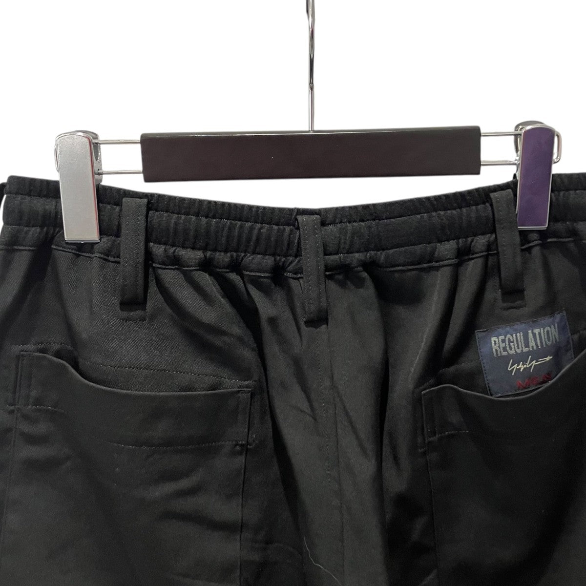 Yohji Yamamoto pour homme 25AWREGULATION GABARDINE RIB FLAP POCKET PANTSイージーパンツHL-P02-140 古着・中古-5枚目のアイテム画像