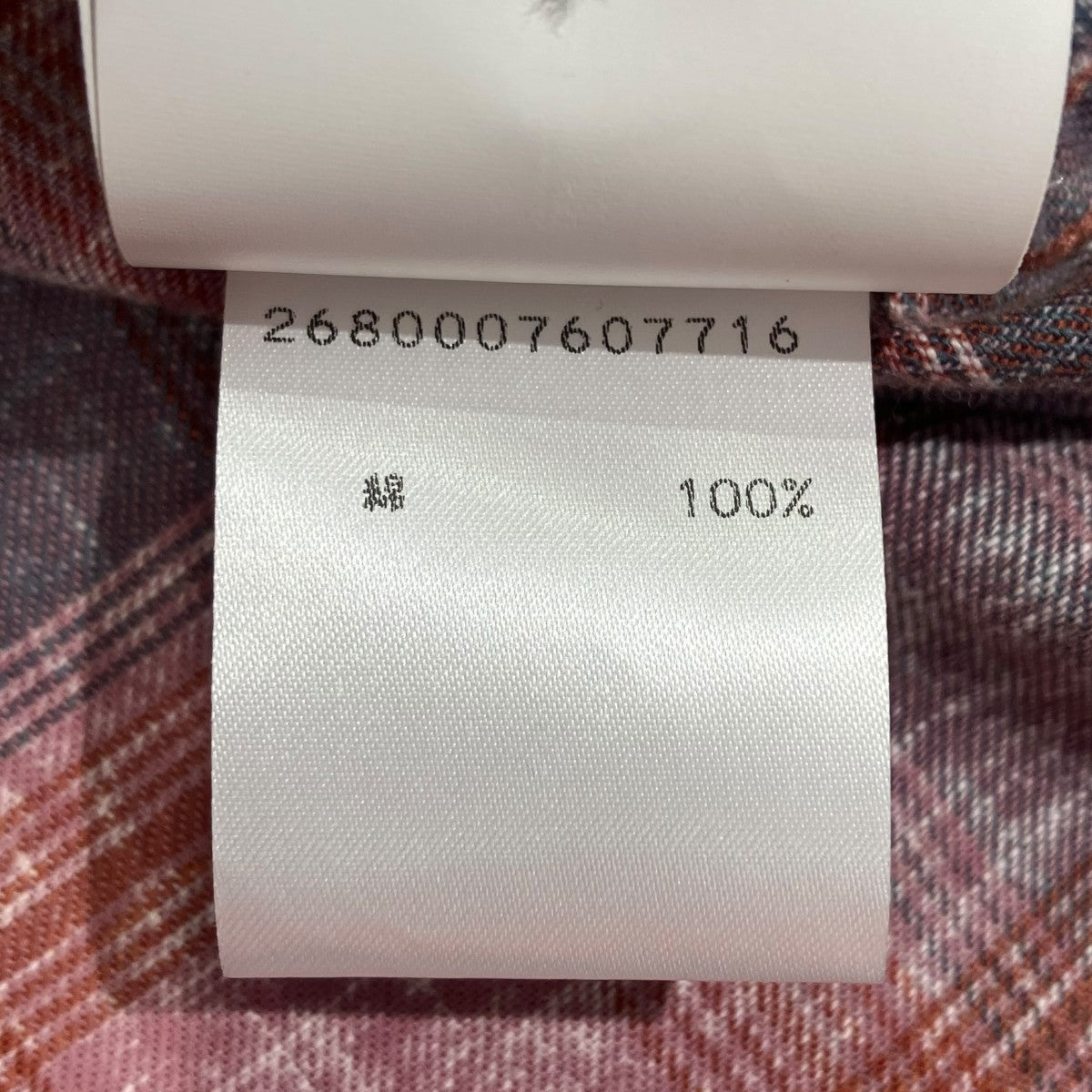 OUR LEGACY BORROWED SHIRT Idaho Flannel Check長袖シャツM4252BIDC 古着・中古-6枚目のアイテム画像