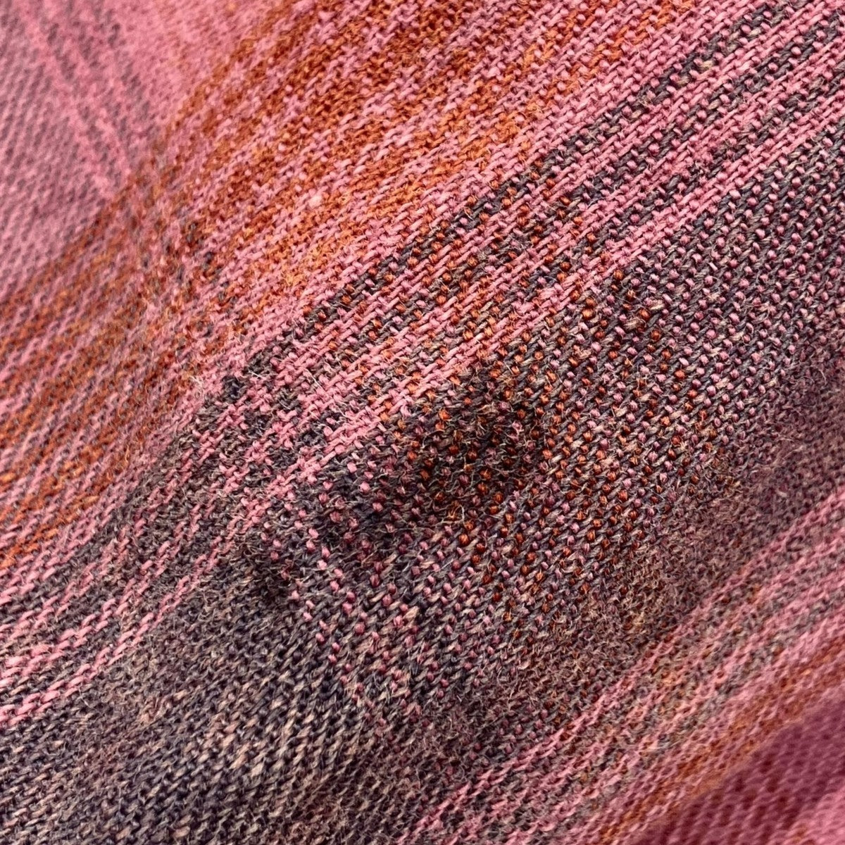 OUR LEGACY BORROWED SHIRT Idaho Flannel Check長袖シャツM4252BIDC 古着・中古-7枚目のアイテム画像