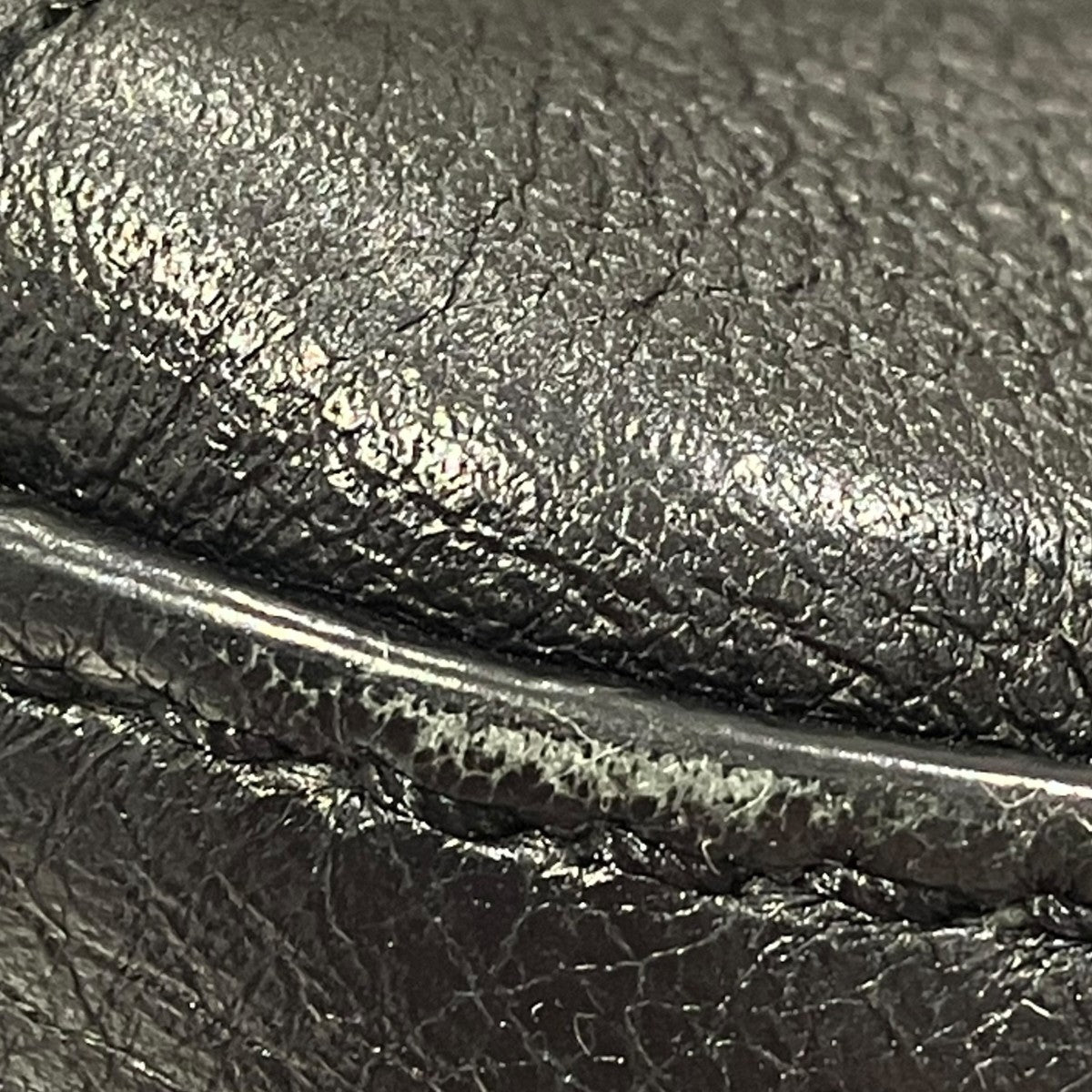 LOEWE B510U89X02 PUZZLE MINI BUMBA BLACKボディーバッグ 古着・中古-7枚目のアイテム画像