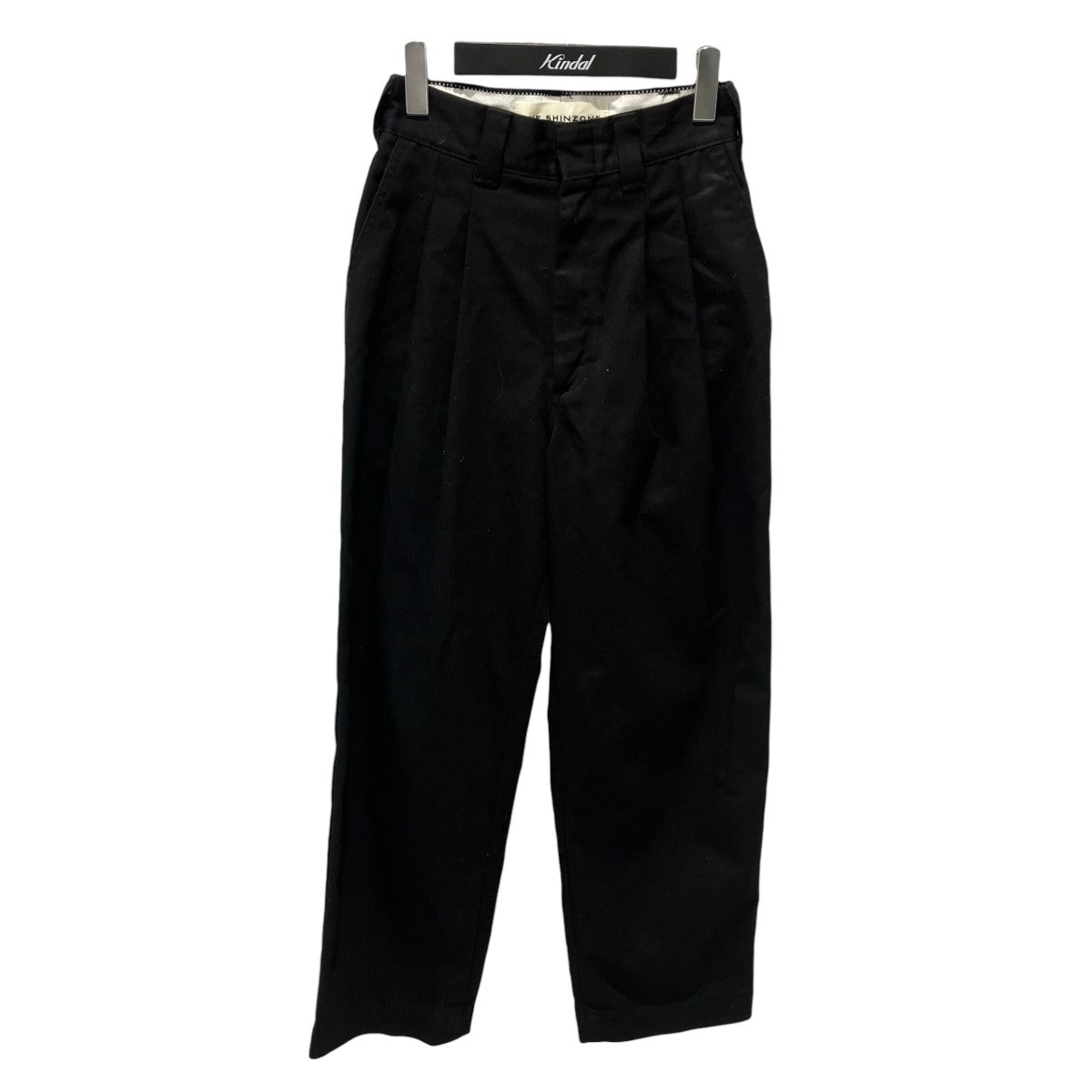 THE SHINZONE 20AMSPA64 TOMBOY PANTSタックパンツ 古着・中古-1枚目のアイテム画像