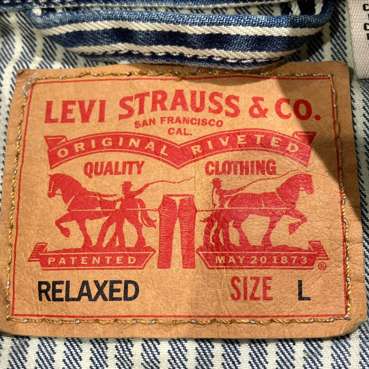 LEVI’S WORKWEAR SUNRISEデニムジャケットPC9-A4820-0016 古着・中古-5枚目のアイテム画像
