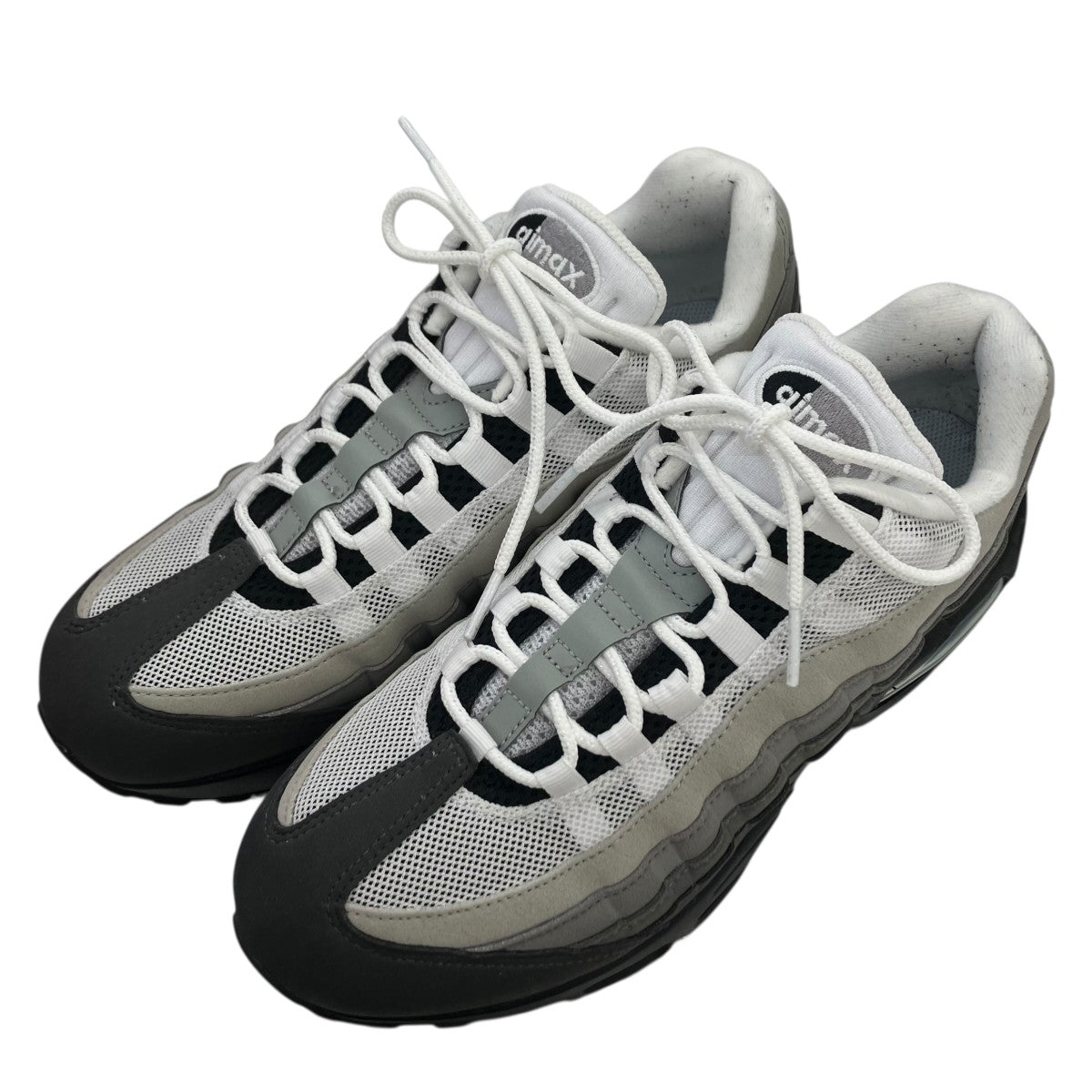 NIKE AIR MAX 95 BIG BUBBLE BLACK WHITE-MEDIUM ASH-DK PEWTERローカットスニーカーHM4740-007
