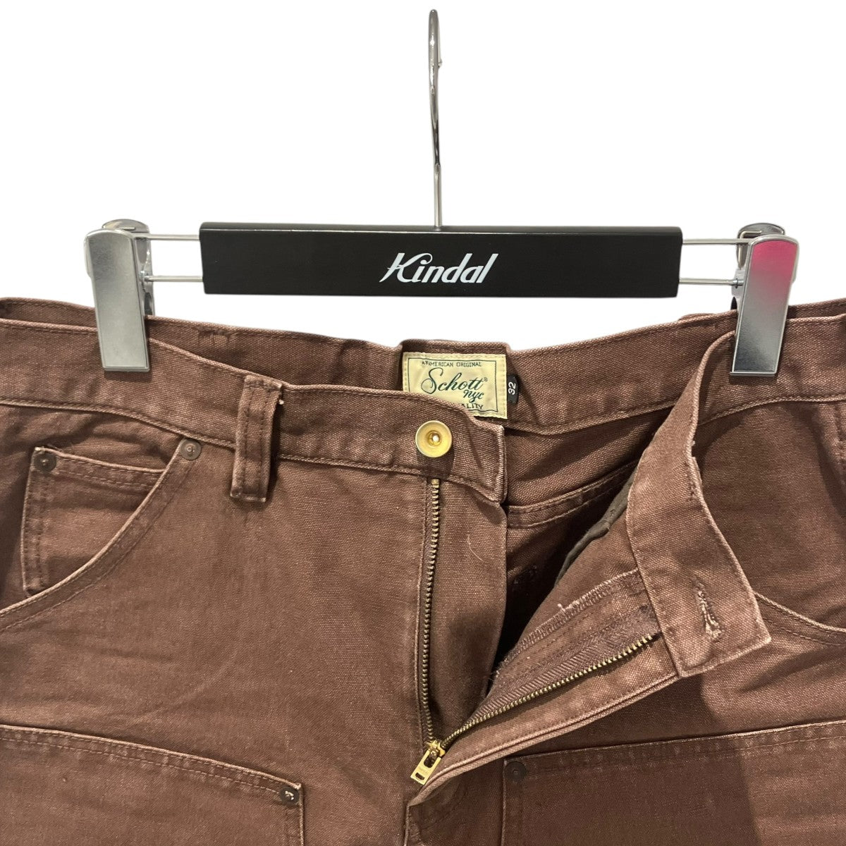 Schott DUCK DOUBLE KNEE PANTS782-5210013パンツ 古着・中古-3枚目のアイテム画像