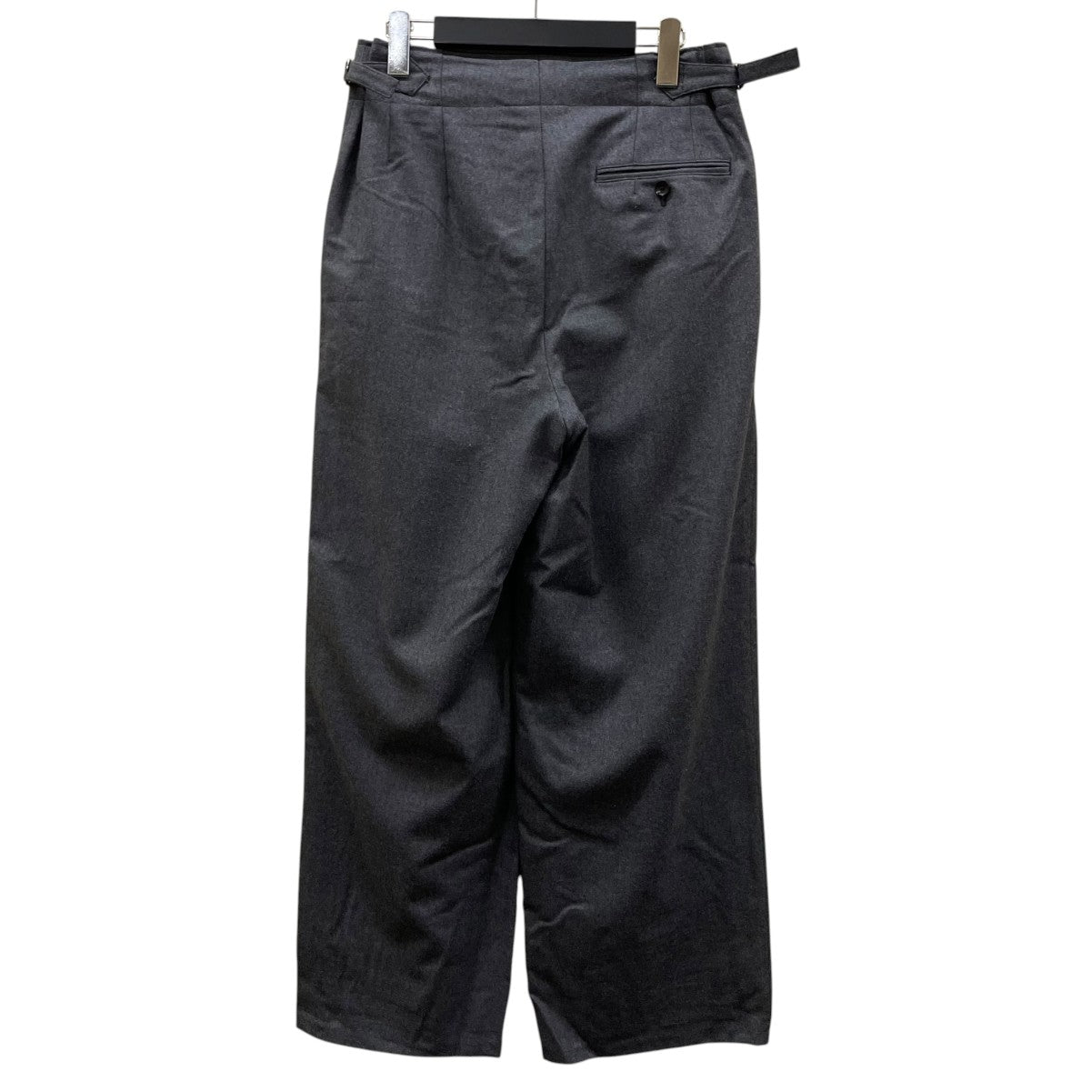 24AWDANISH ARMY TROUSERS デニッシュ アーミートラウザーズサイドアジャスター付 ワイドパンツ スラックスm24d06pt01c