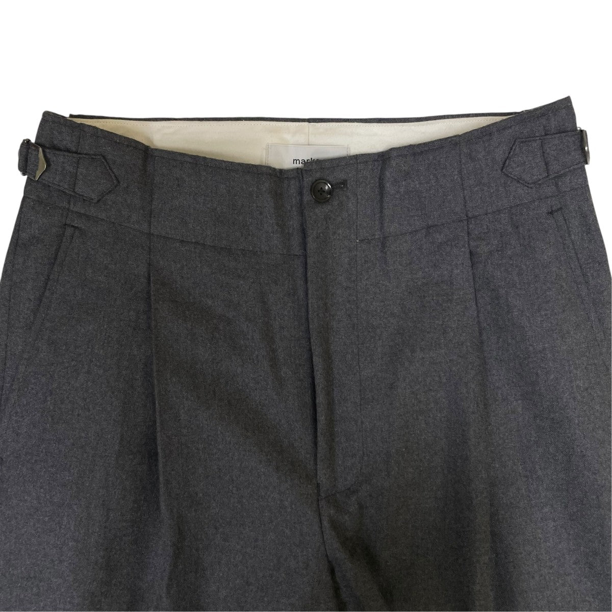 24AWDANISH ARMY TROUSERS デニッシュ アーミートラウザーズサイドアジャスター付 ワイドパンツ スラックスm24d06pt01c