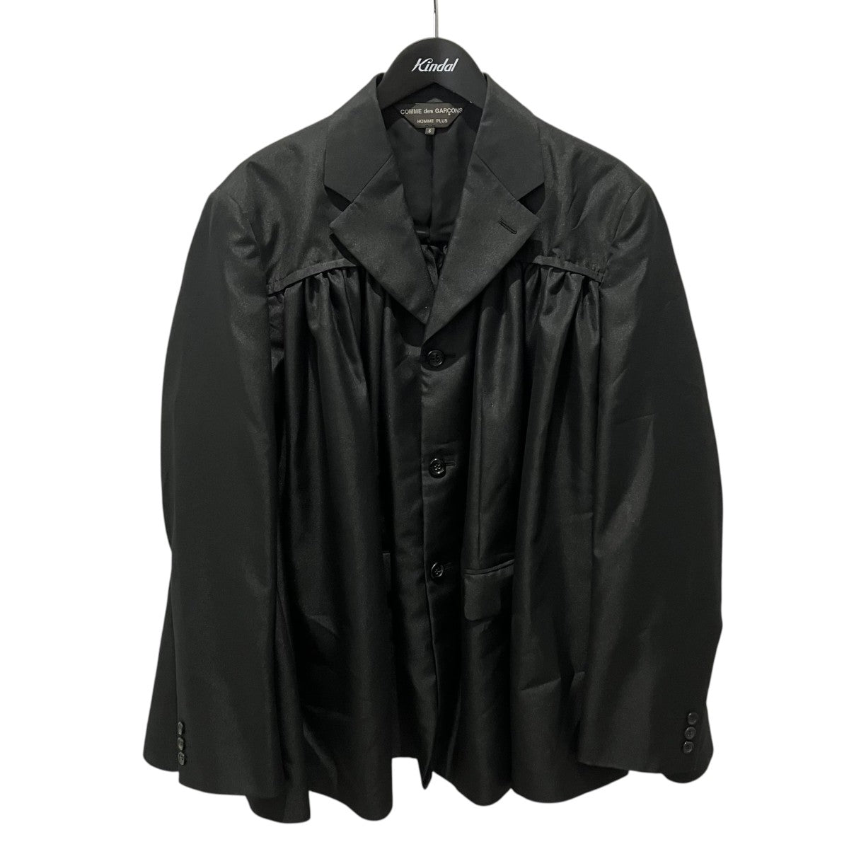 COMME des GARCONS HOMME PLUS 24SSカーテンプリーツジャケットジャケットPM-J044 古着・中古-1枚目のアイテム画像
