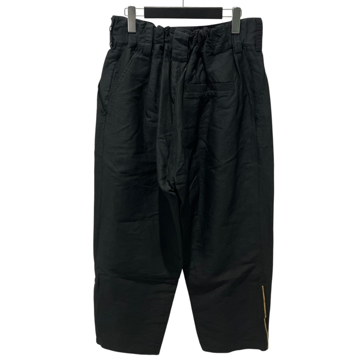 barbell object Zipper ptタックパンツBO-05P05 古着・中古-2枚目のアイテム画像