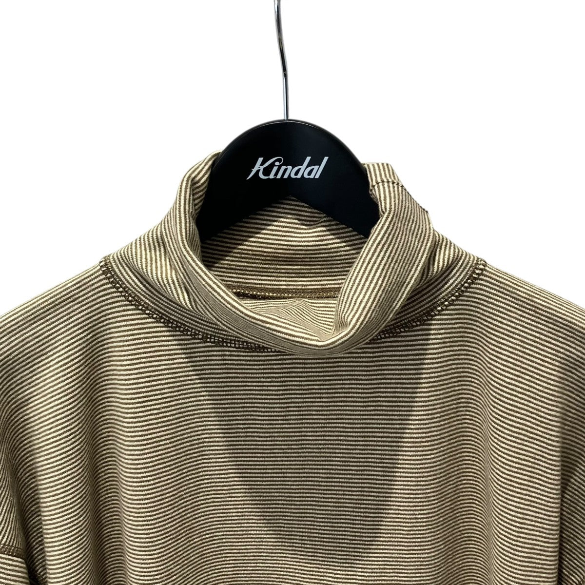 Olde Homesteader ハイネックボーダーカットソーハイネックカットソー 古着・中古-3枚目のアイテム画像