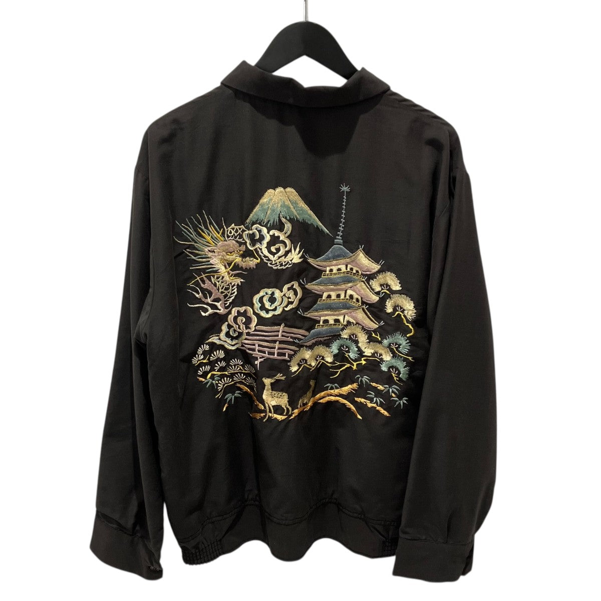 東洋エンタープライズ Late 1950s Style Souvenir Jacket LANDSCAPE(AGING MODEL)スカジャンTT15022 古着・中古-2枚目のアイテム画像