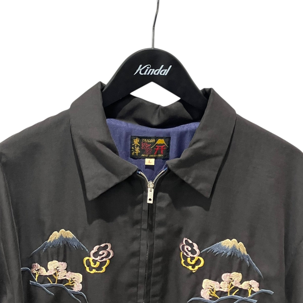 東洋エンタープライズ Late 1950s Style Souvenir Jacket LANDSCAPE(AGING MODEL)スカジャンTT15022 古着・中古-3枚目のアイテム画像