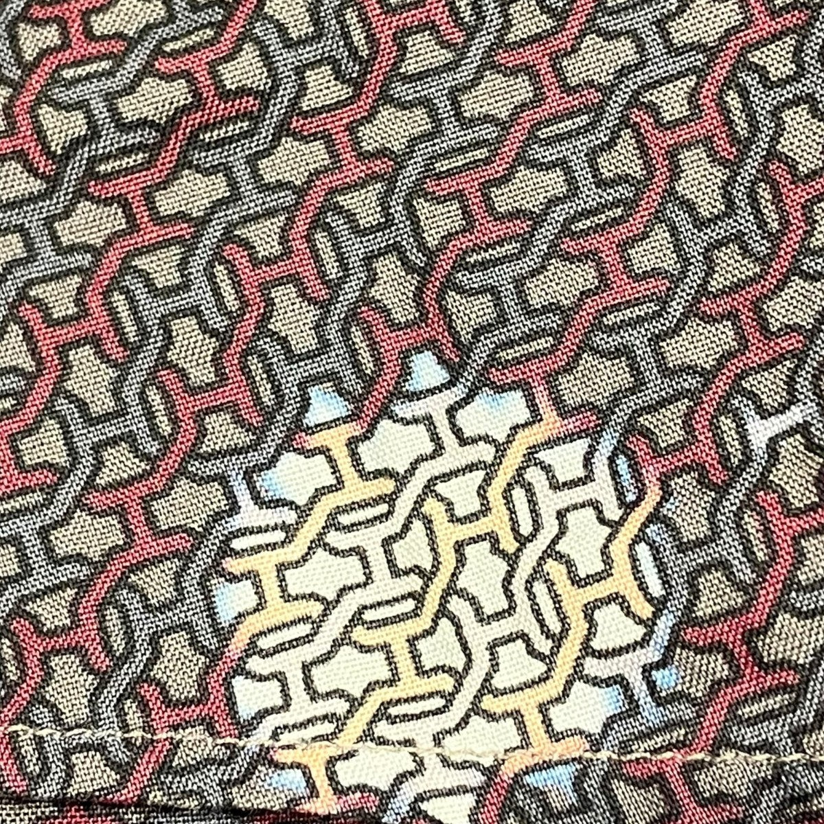 HERMES 幾何学柄長袖シャツ 古着・中古-7枚目のアイテム画像