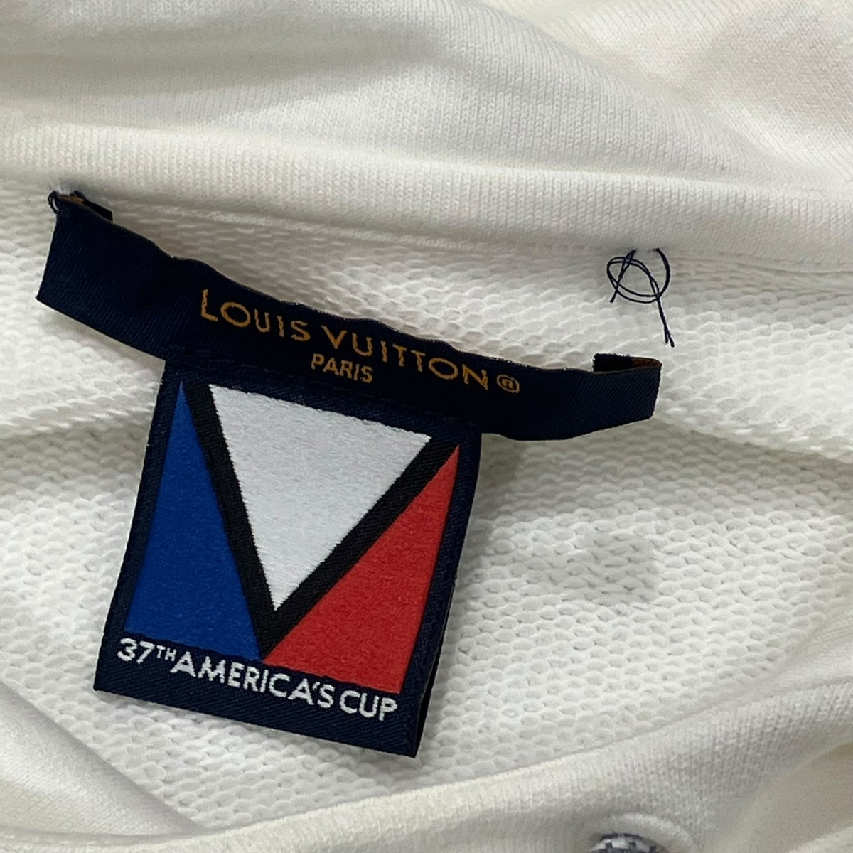 LOUIS VUITTON 24AWラバーワッペンロゴ プルオーバー スウェットパーカーRM242MH ZA8 HRY55W 古着・中古-7枚目のアイテム画像