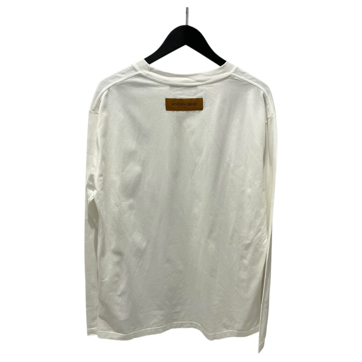 LOUIS VUITTON 25SSエンボスLVロングスリーブ長袖カットソー長袖TシャツRM251Q NPG HSY43W 古着・中古-2枚目のアイテム画像