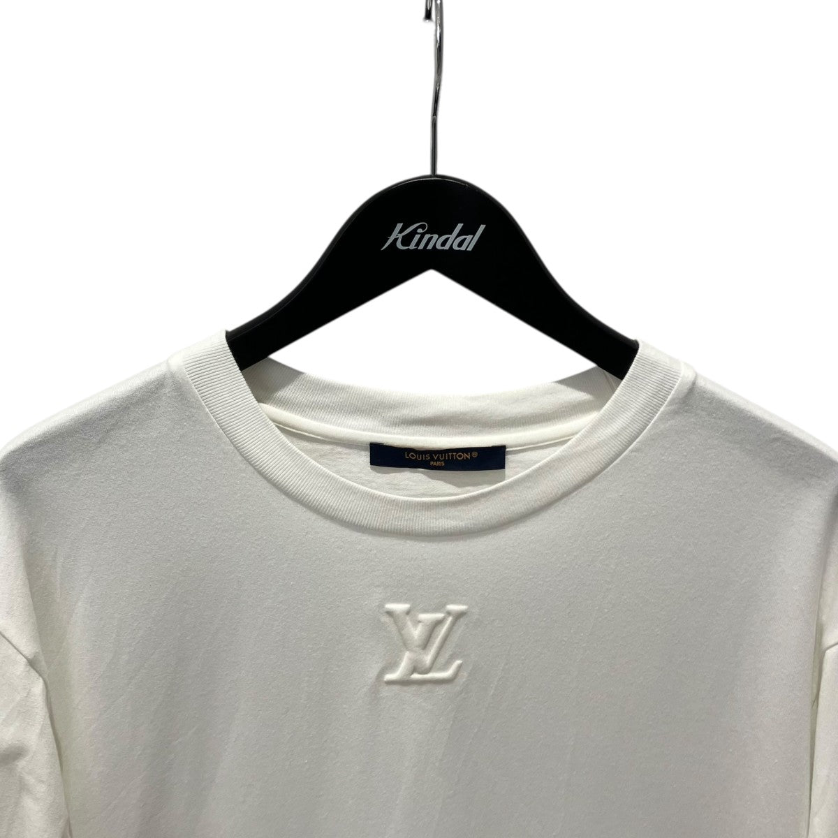 LOUIS VUITTON 25SSエンボスLVロングスリーブ長袖カットソー長袖TシャツRM251Q NPG HSY43W 古着・中古-3枚目のアイテム画像