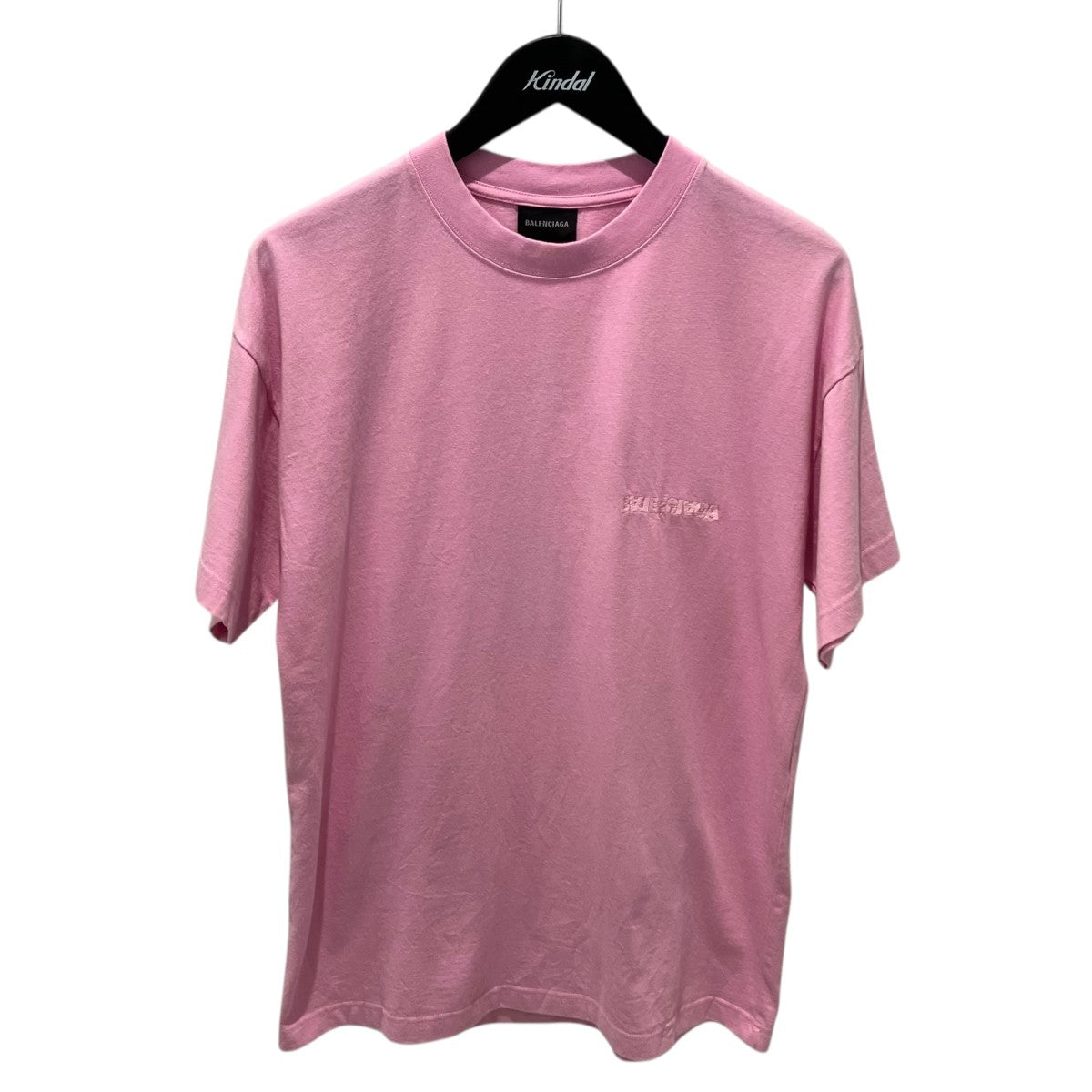 BALENCIAGA ロゴ刺繍Tシャツ612965 古着・中古-1枚目のアイテム画像