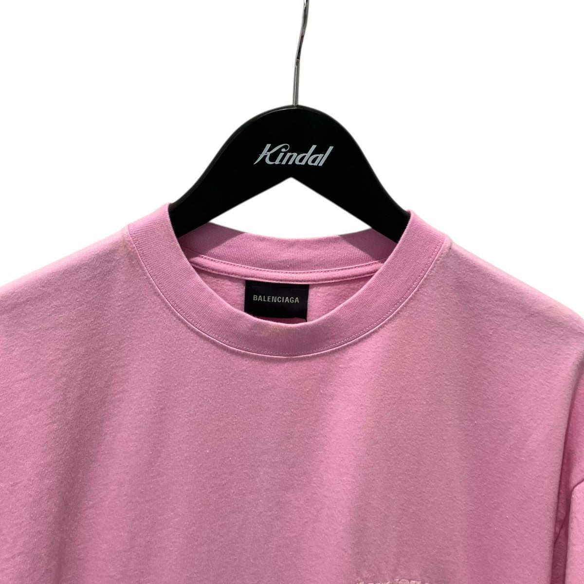 BALENCIAGA ロゴ刺繍Tシャツ612965 古着・中古-3枚目のアイテム画像