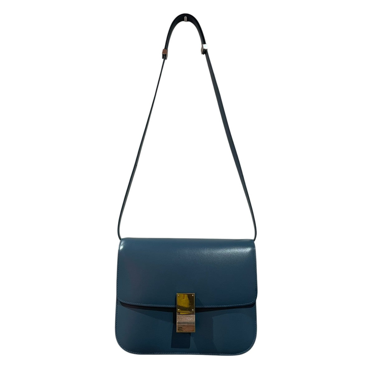 CELINE クラシックボックス ミディアムショルダーバッグ189173DLS.07SU 古着・中古-1枚目のアイテム画像