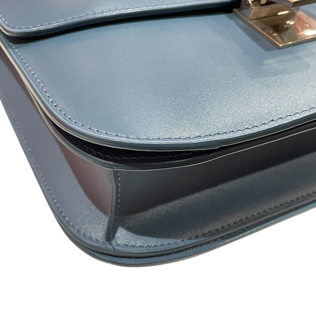 CELINE クラシックボックス ミディアムショルダーバッグ189173DLS.07SU 古着・中古-3枚目のアイテム画像