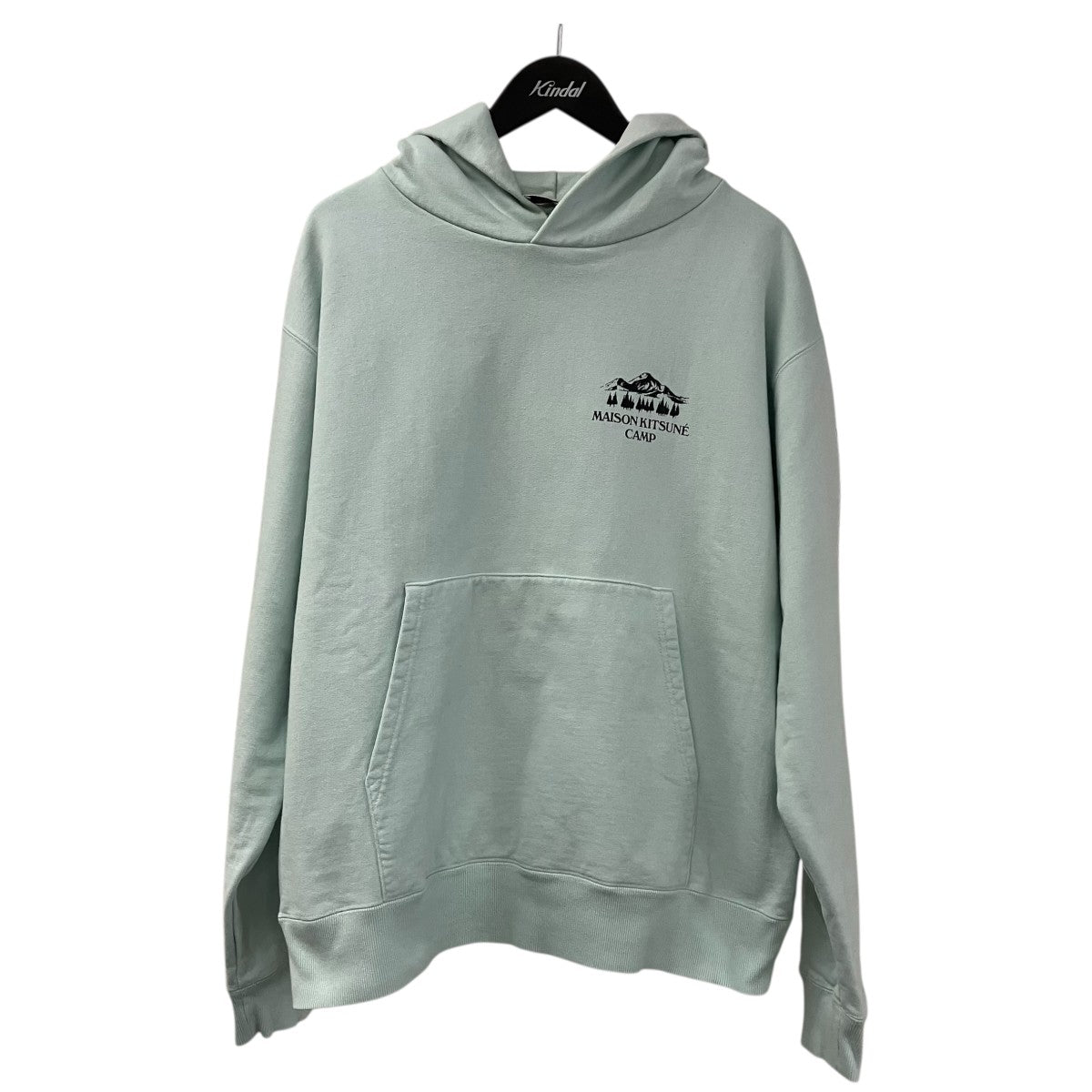 MAISON KITSUNE KMM32760 CAMP MULTI HOODIEプルオーバーパーカー 古着・中古-1枚目のアイテム画像
