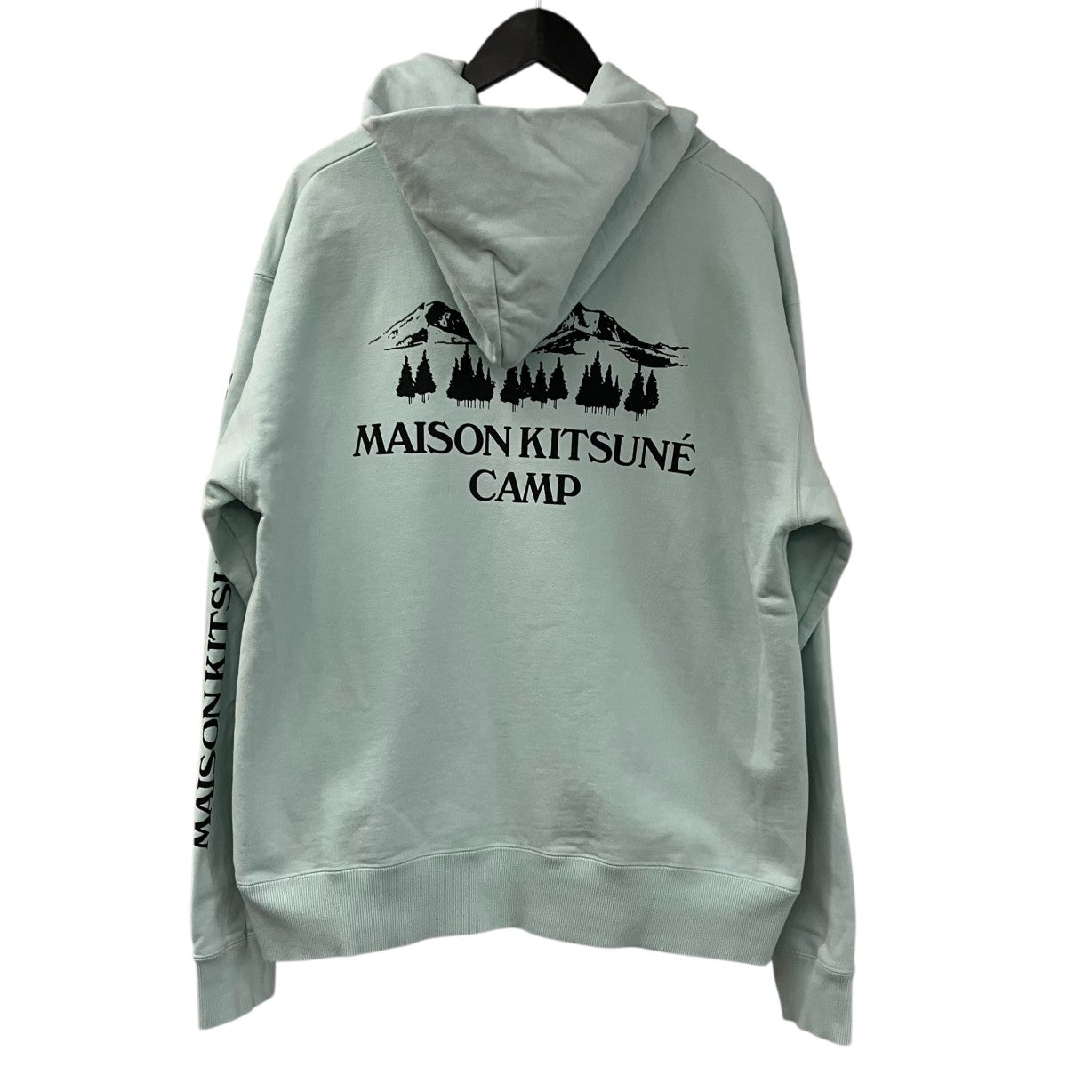 MAISON KITSUNE KMM32760 CAMP MULTI HOODIEプルオーバーパーカー 古着・中古-2枚目のアイテム画像