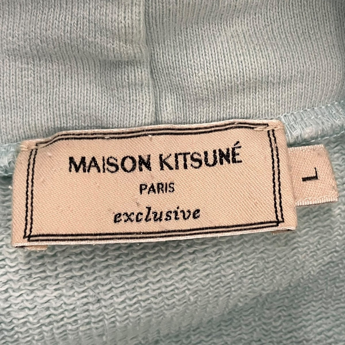 MAISON KITSUNE KMM32760 CAMP MULTI HOODIEプルオーバーパーカー 古着・中古-5枚目のアイテム画像