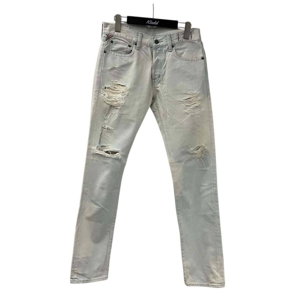 DENIM ＆ SUPPLY RALPH LAUREN 788596073008 クラッシュ加工 SLIMデニムパンツ 古着・中古-1枚目のアイテム画像