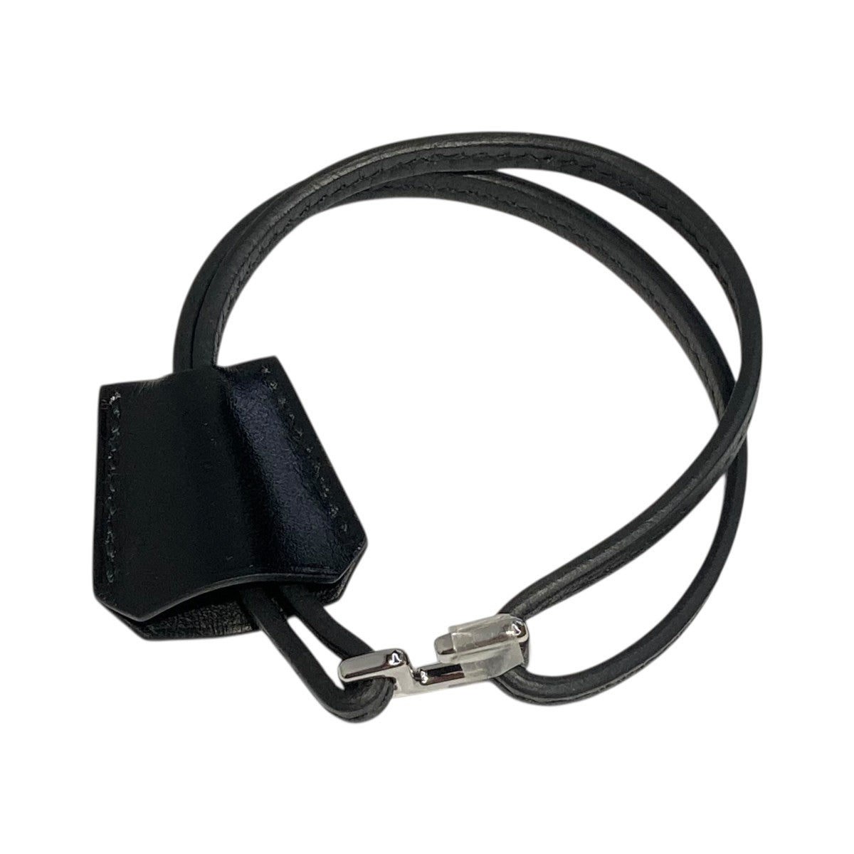 HERMES 25AWクロシェットレザーブレスレット 古着・中古-1枚目のアイテム画像