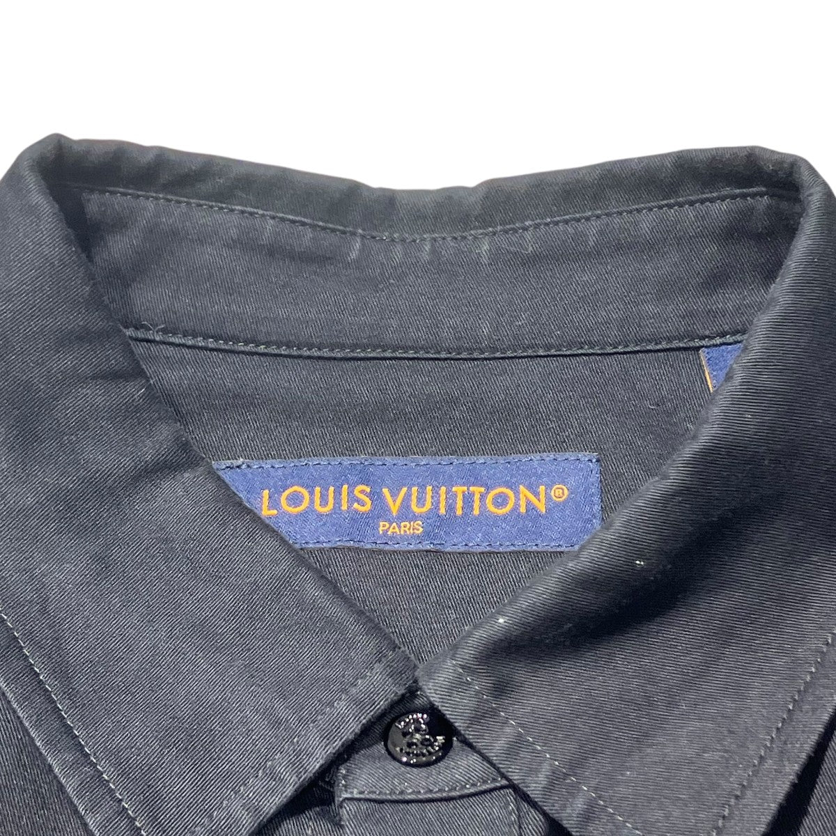 LOUIS VUITTON 24AWフロックショートスリーブコットンシャツ半袖シャツRM242MQ FUG HRS45W 古着・中古-8枚目のアイテム画像