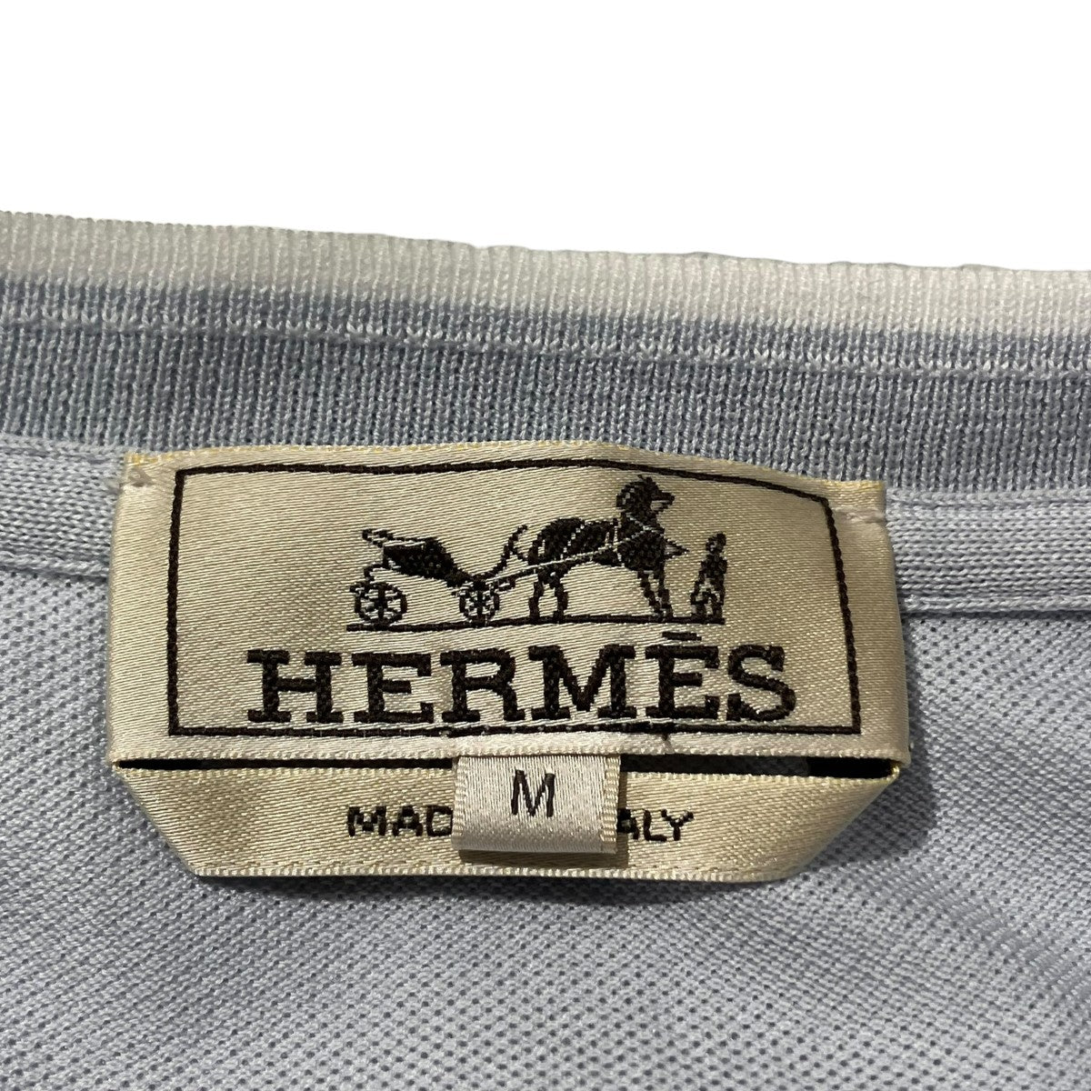 HERMES サイドステッチポケットTシャツ 古着・中古-5枚目のアイテム画像