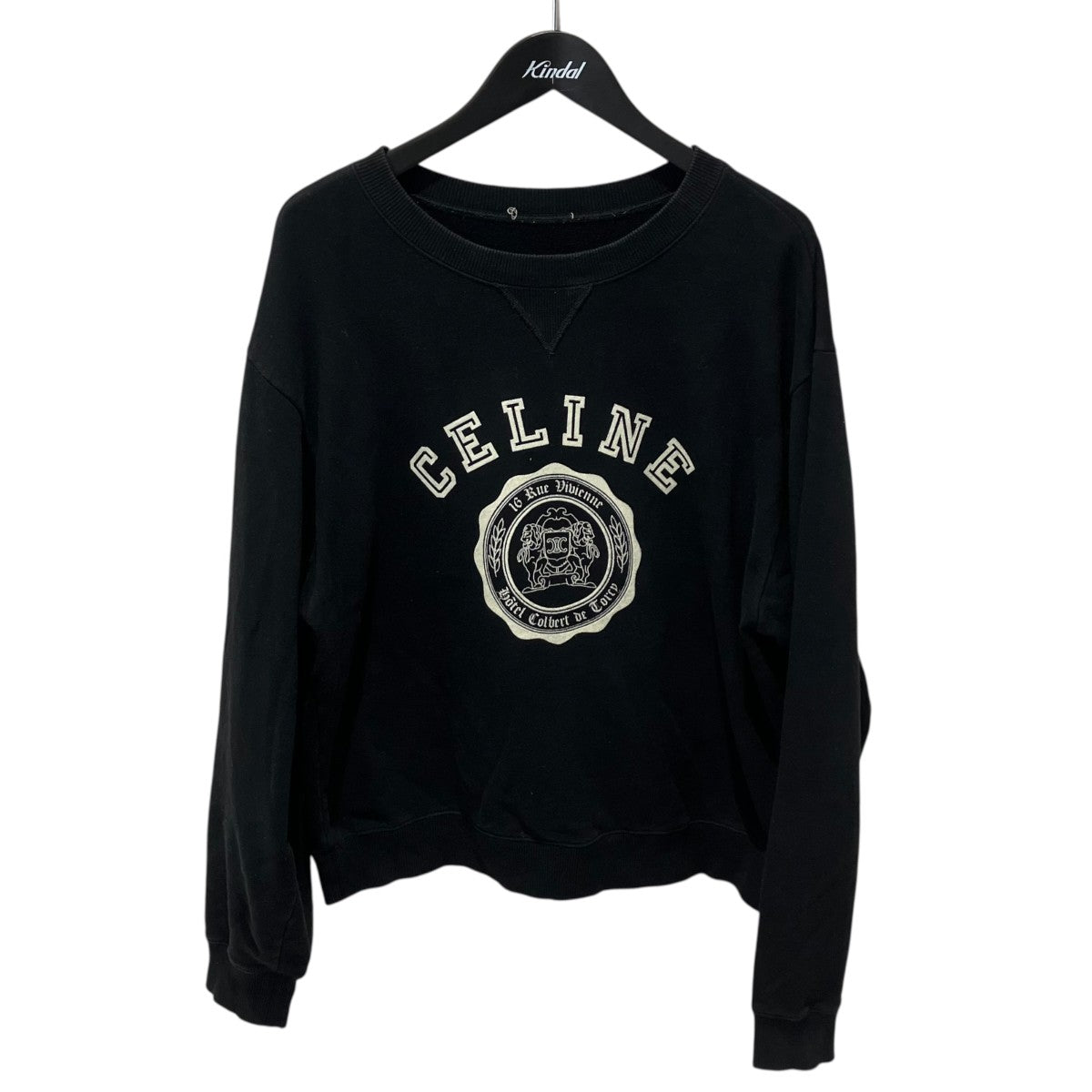 CELINE BLASONフロックスウェットシャツ トレーナーRY030670Q 38AW 古着・中古-1枚目のアイテム画像