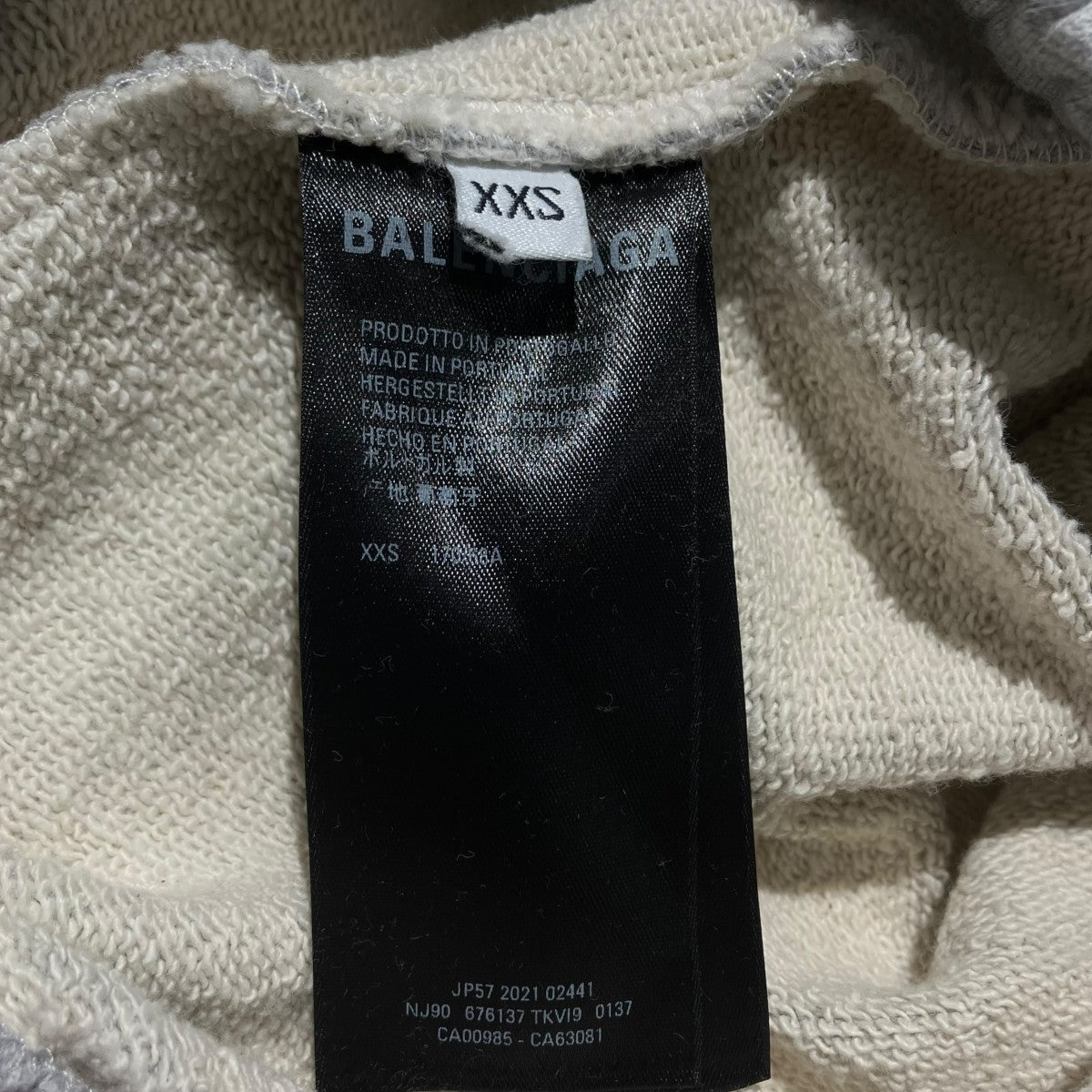BALENCIAGA スウェット ショートパンツ ハーフパンツ キャンペーンロゴハーフパンツ676137 古着・中古-6枚目のアイテム画像