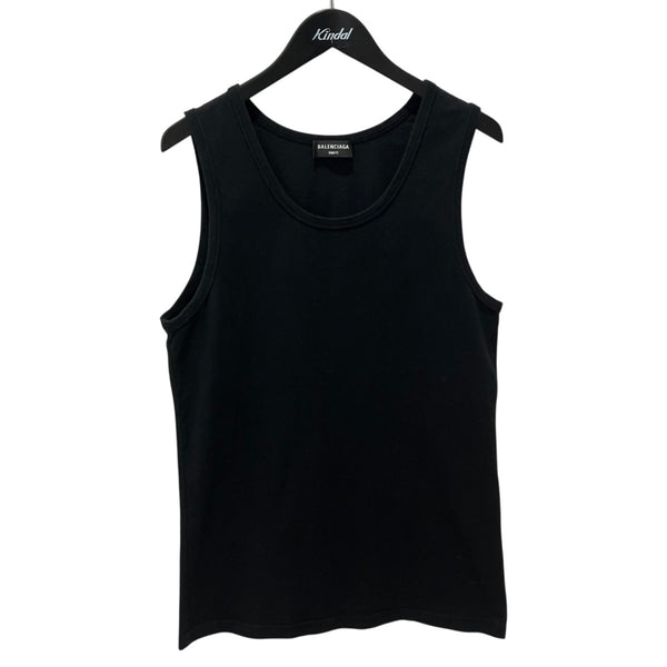 BALENCIAGA バレンシアガ　タンクトップ 黒 BALENCIAGA(バレンシアガ) Loose Tank Topタンクトップ697880 697880