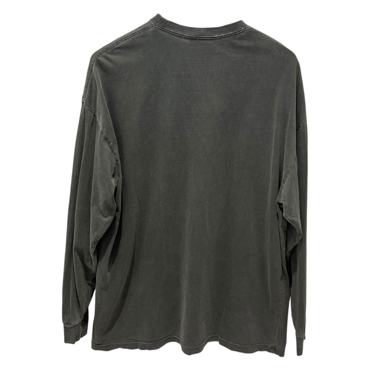 BALENCIAGA ウォッシュド加工L S TEEロングTシャツ480035 古着・中古-2枚目のアイテム画像