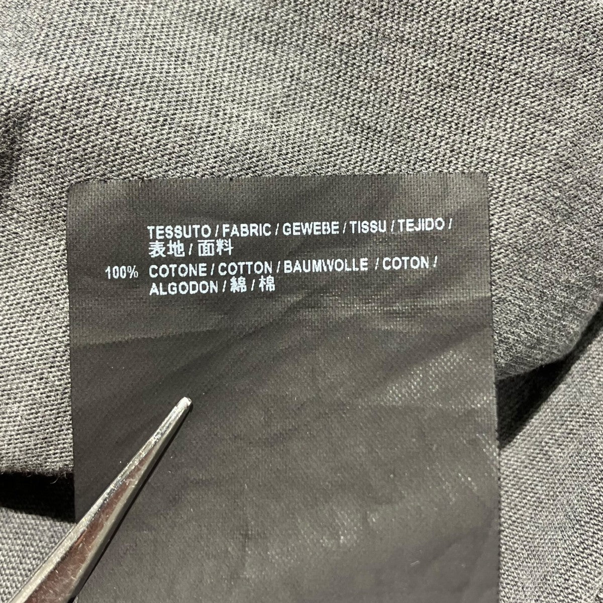 BALENCIAGA ウォッシュド加工L S TEEロングTシャツ480035 古着・中古-6枚目のアイテム画像