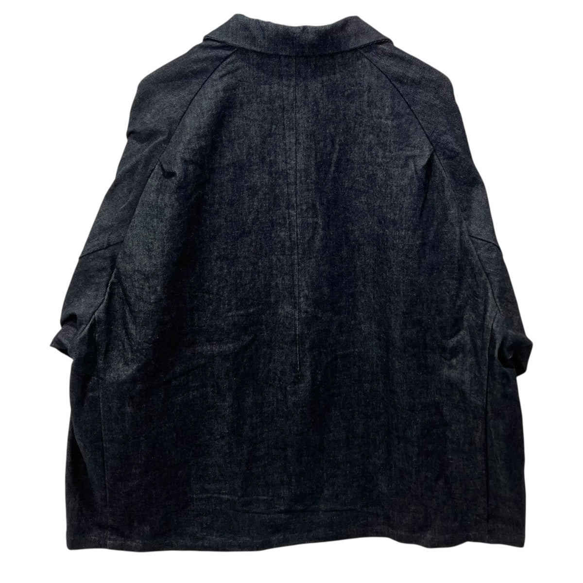 Sillage VESTE TWO BUTTON ORGANIC DENIM ONE WASHデニムジャケット 古着・中古-2枚目のアイテム画像