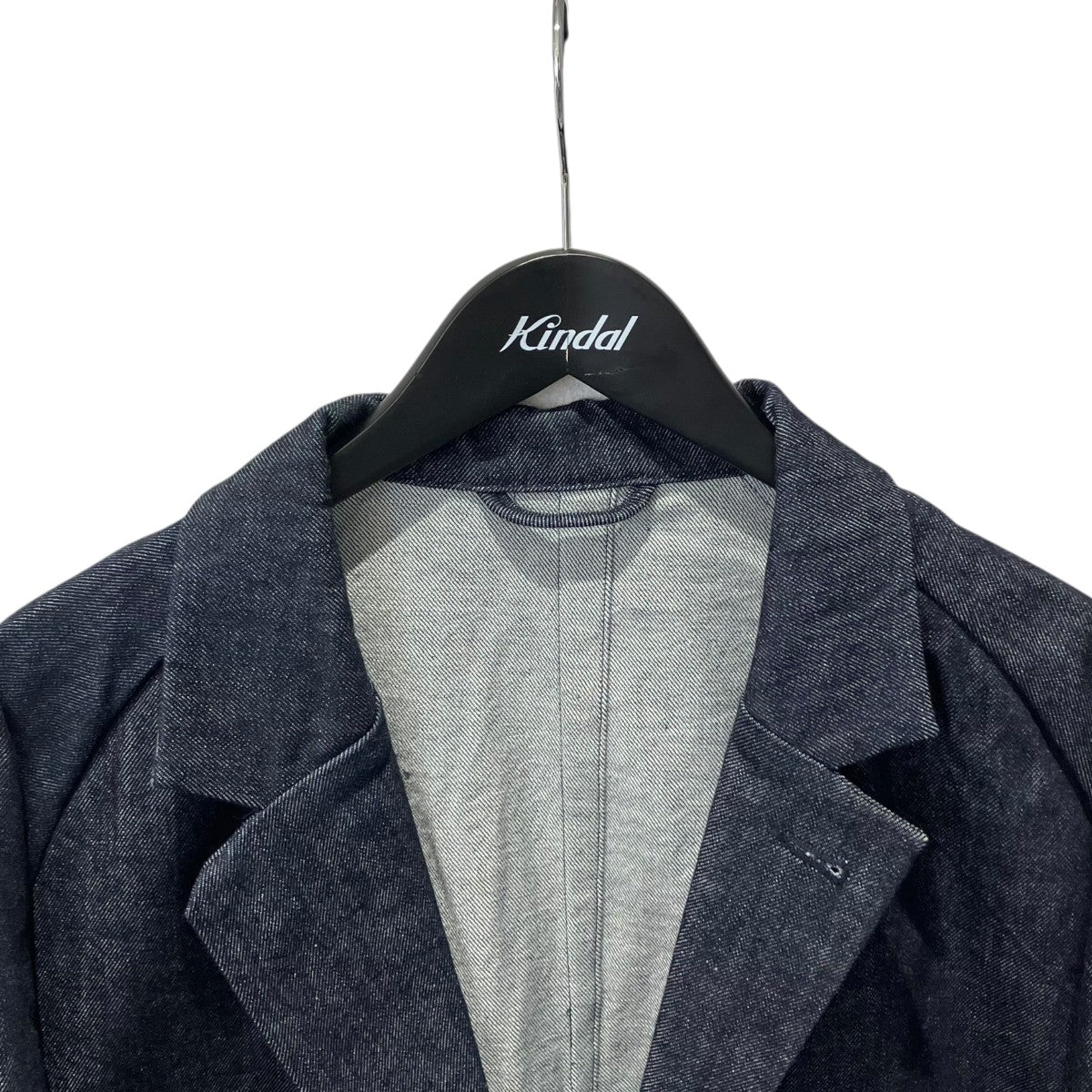 Sillage VESTE TWO BUTTON ORGANIC DENIM ONE WASHデニムジャケット 古着・中古-3枚目のアイテム画像