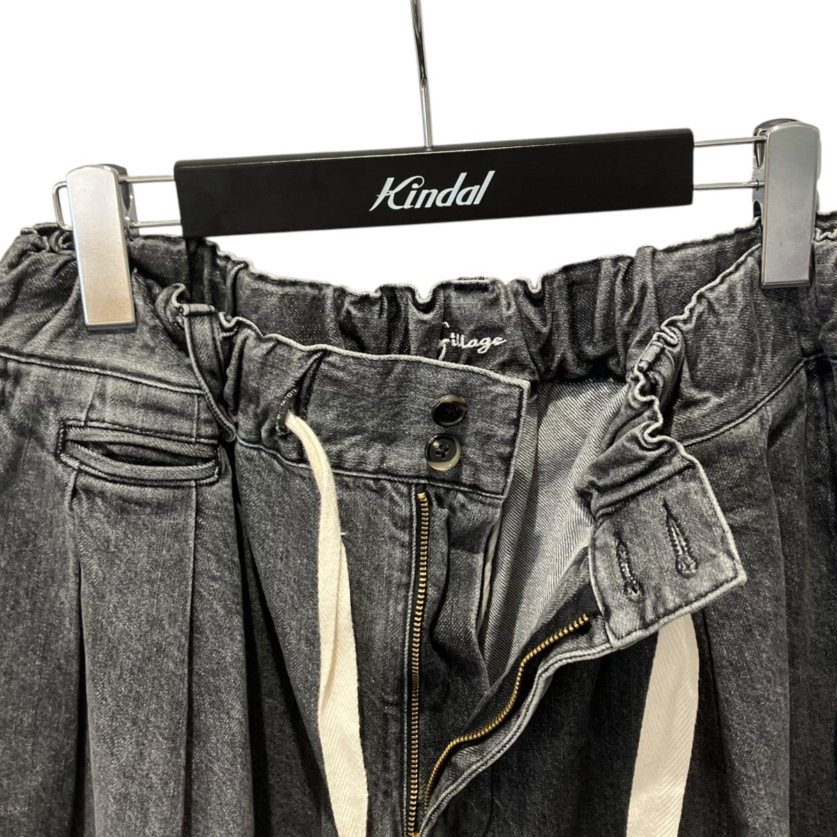 Sillage circular pantsデニムパンツ 古着・中古-3枚目のアイテム画像