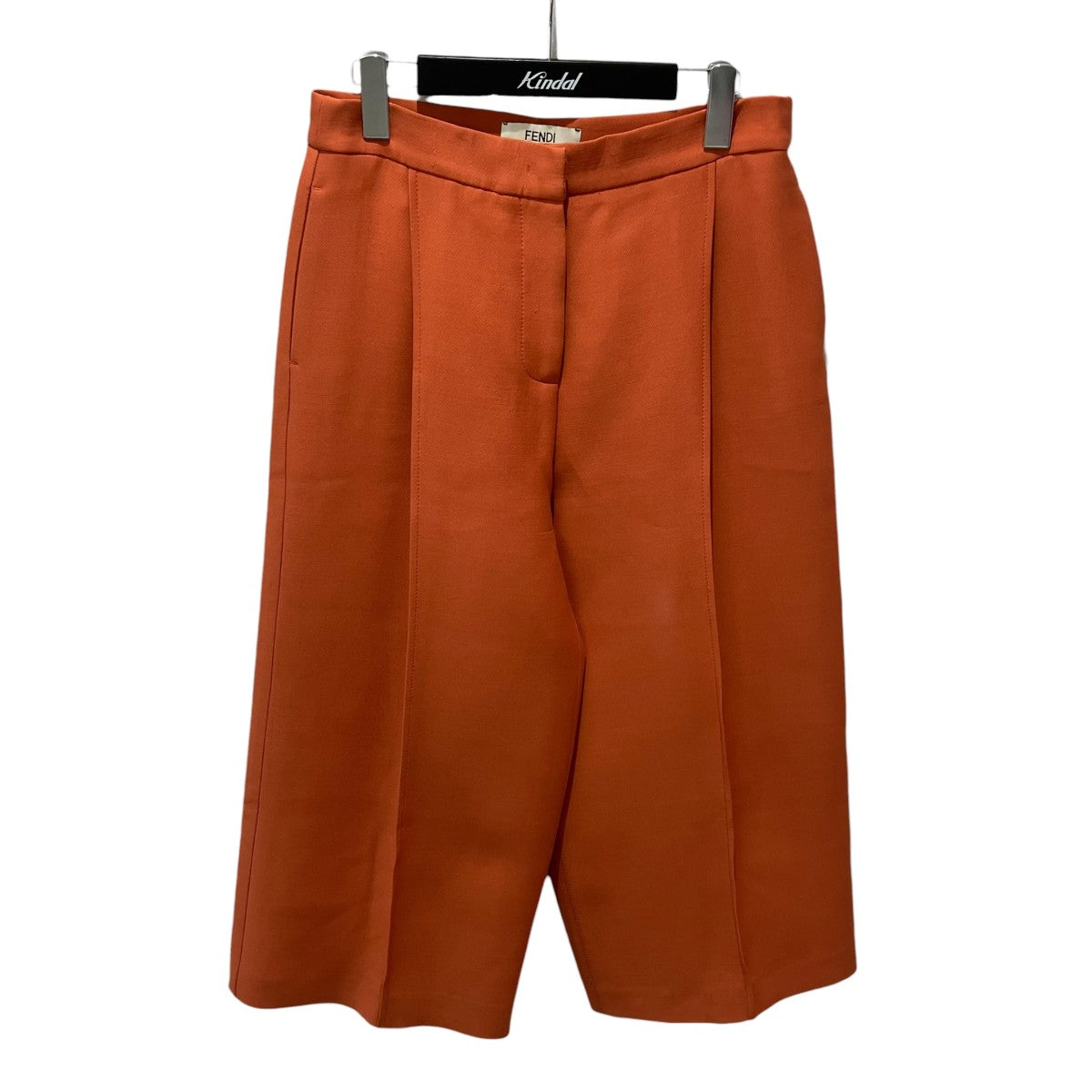 FENDI Cropped Tailored TrousersワイドパンツFR6096 46R 古着・中古-1枚目のアイテム画像