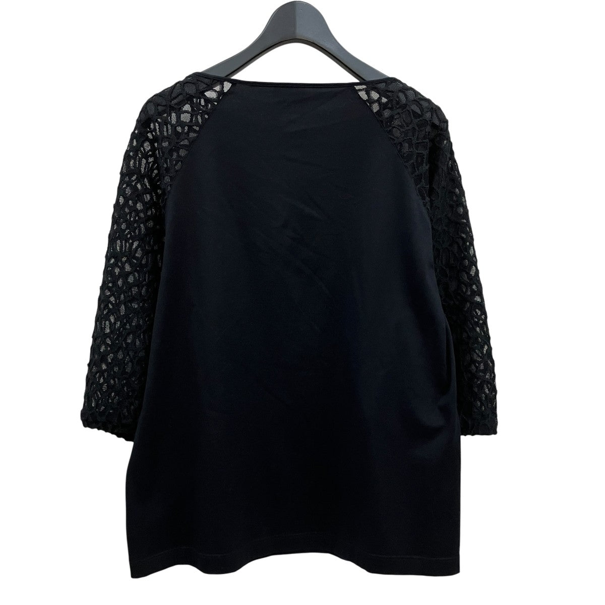 AKRIS 袖レースカットソー 古着・中古-2枚目のアイテム画像