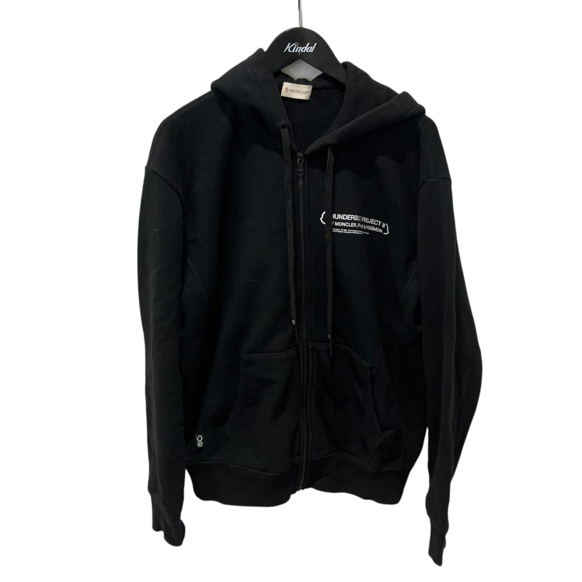 MONCLER×fragment design ジーニアス フラグメント 藤原ヒロシ ポケモン スウェットジップアップパーカジップパーカーf209u8g70410 古着・中古-1枚目のアイテム画像