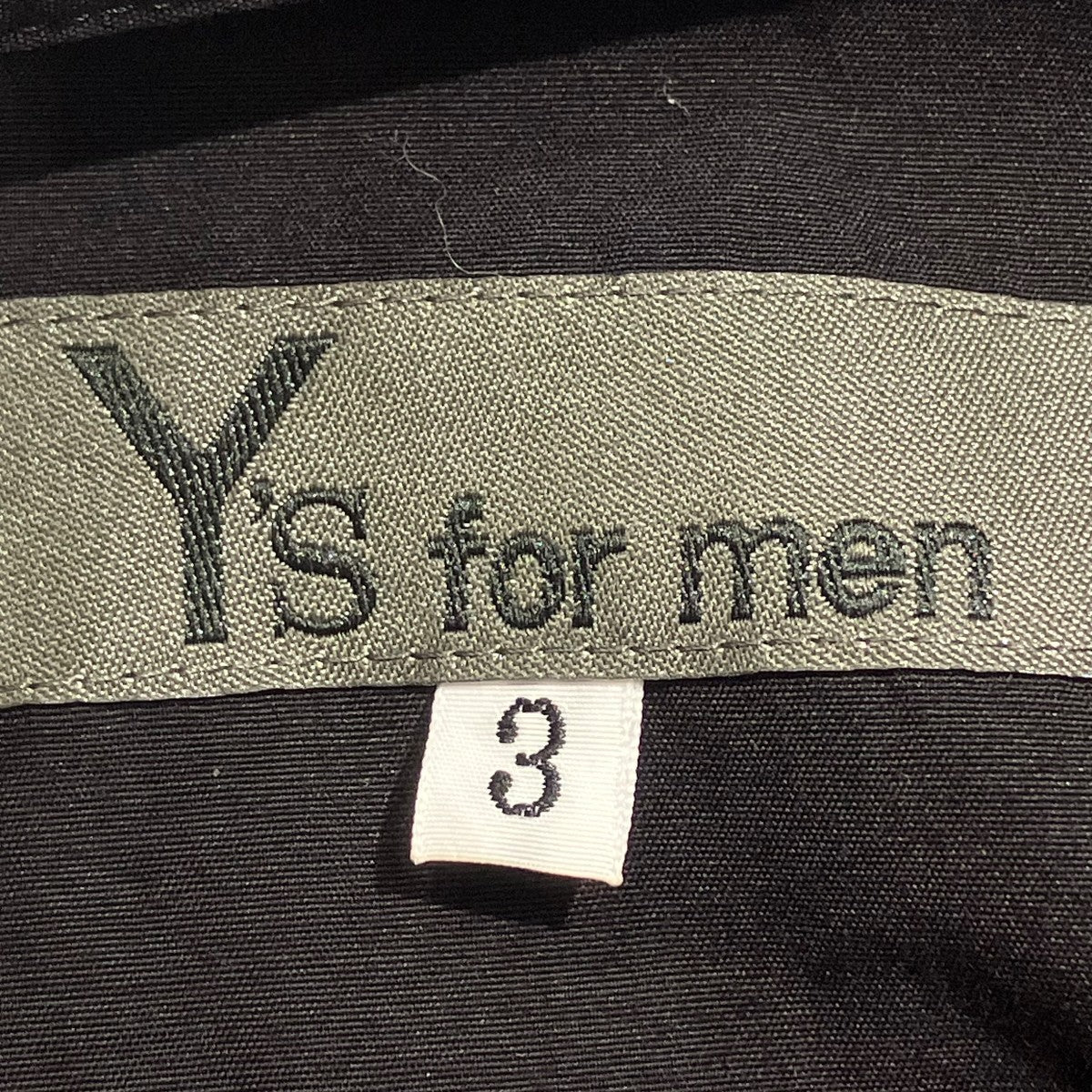 Y’S for men CROSSED CHEST POCKET SHIRT長袖シャツmj-b06-017 古着・中古-5枚目のアイテム画像