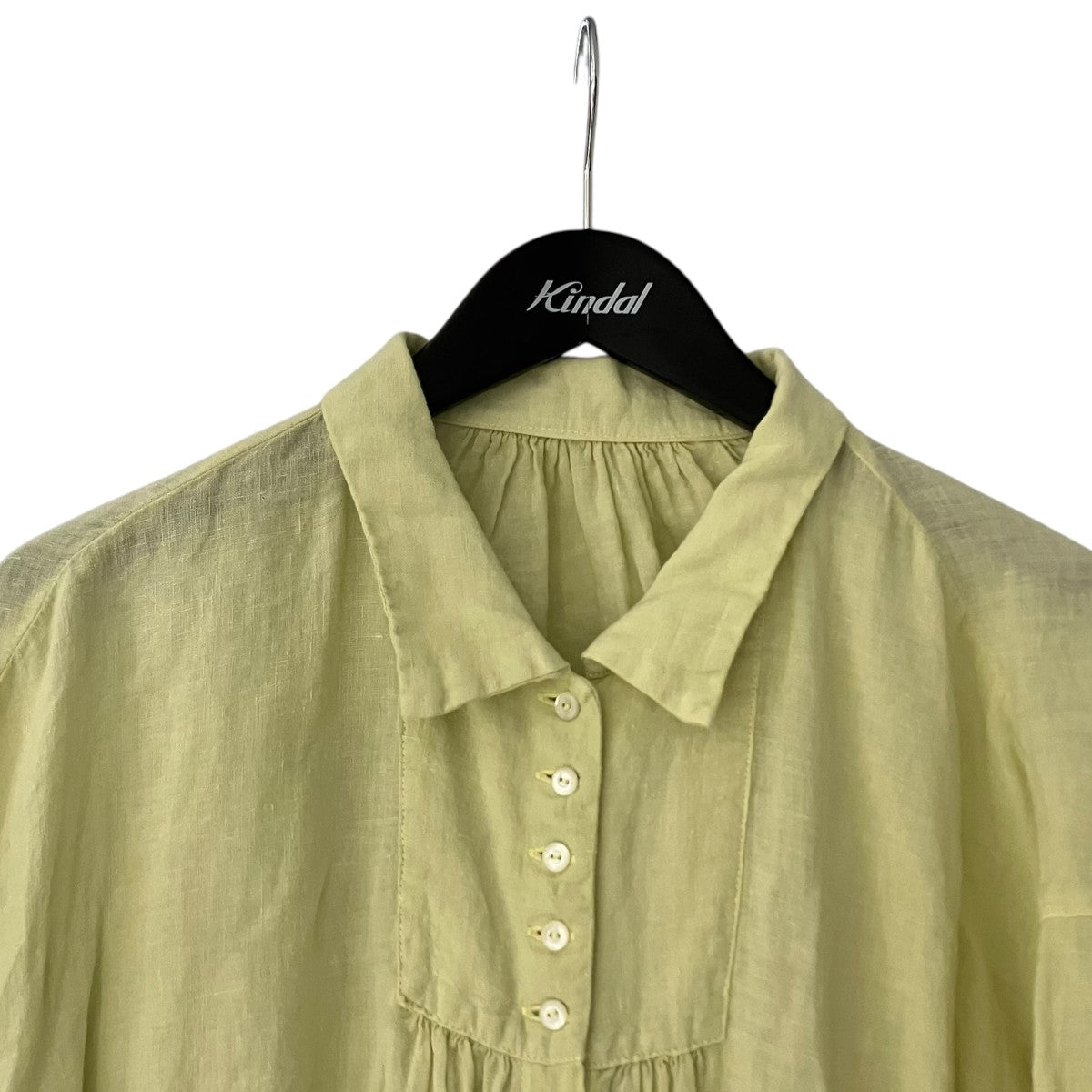 nest Robe 24SS近江晒ブザムシャツドレスシャツワンピース01241-1044 古着・中古-3枚目のアイテム画像